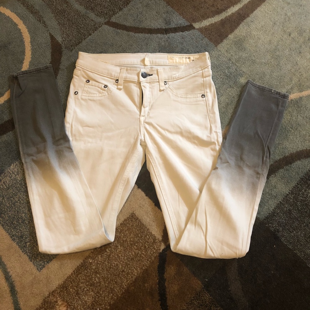 Rag & Bone Ombré Plush Jeans